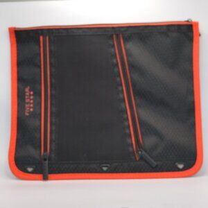 Five Star Black and Red Pencil Zipper Bag